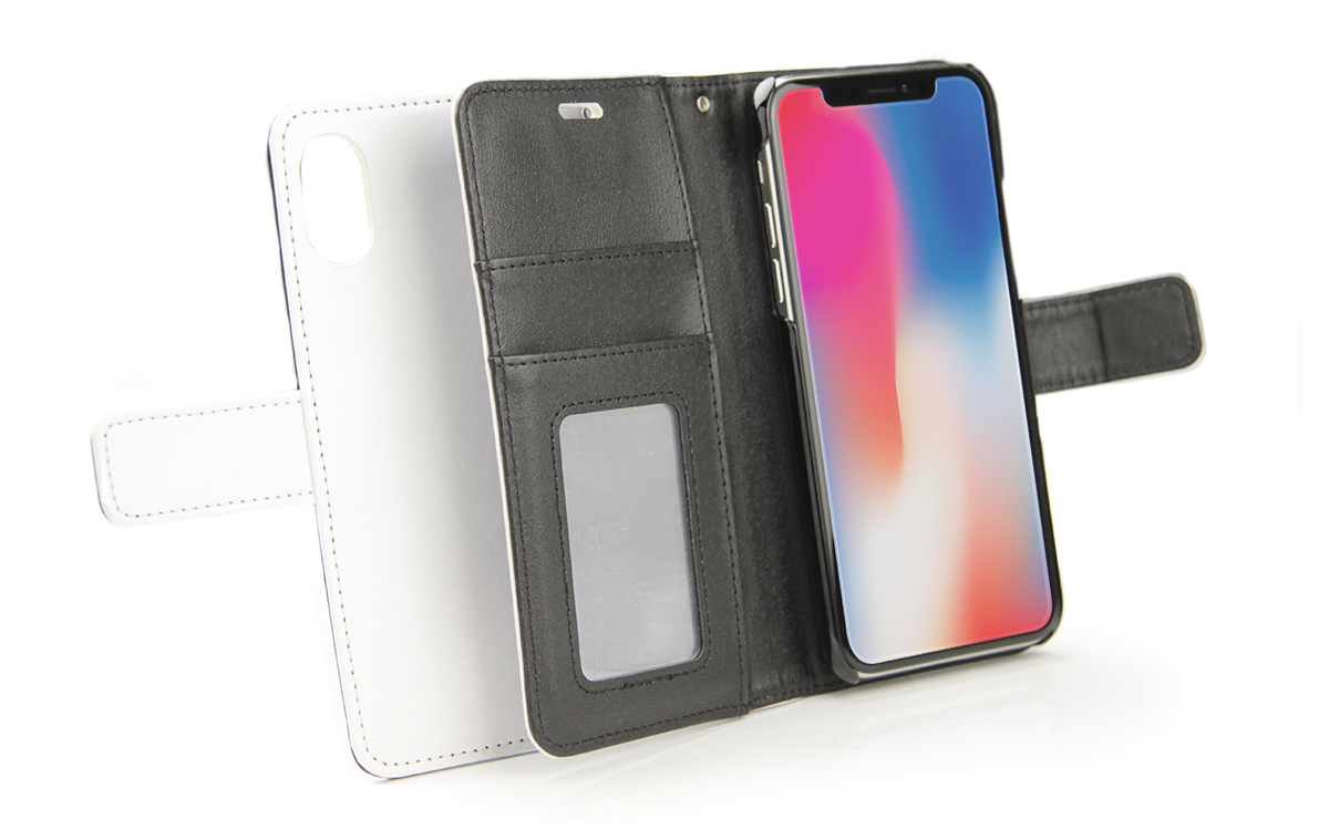 手帳型iphoneケース印刷 Iphonex Xs Xr用 ミラー付 オリジナルプリントの藤井印刷